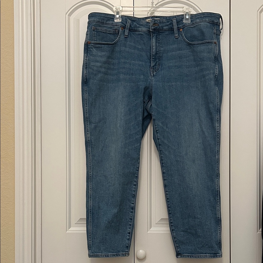 Madewell Blue Ankle Jeans